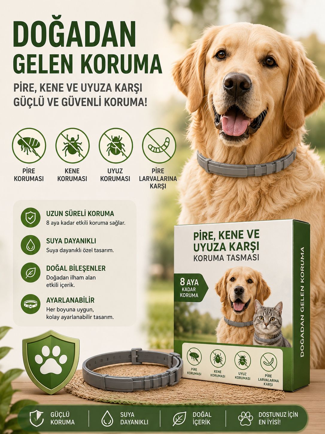 Pire, Kene ve Uyuz Önleyici